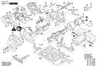 Bosch 3 601 F82 100 Gks 55+ Gce Circular Hand Saw 230 V / Eu Spare Parts